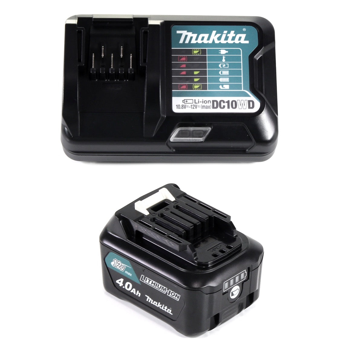 Makita Power Source Kit 12V mit 1x BL1041B Akku 4,0Ah + DC10WD Ladegerät - Toolbrothers