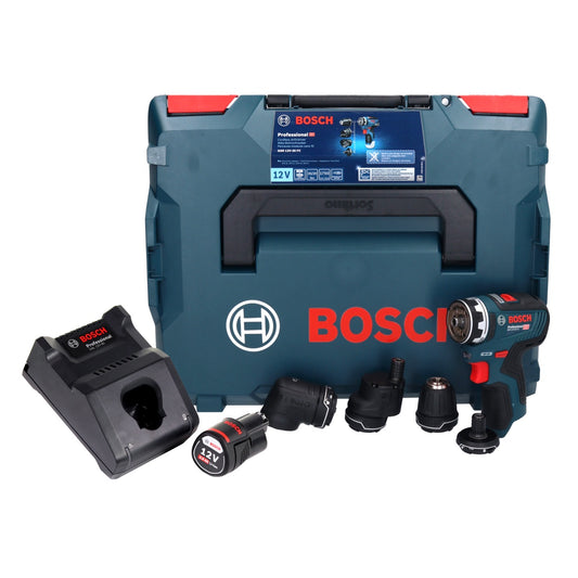 Bosch GSR 12V-35 FC Professional Akku Bohrschrauber 12 V 35 Nm Brushless + 1x Akku 3,0 Ah + Ladegerät + L-Boxx - Toolbrothers