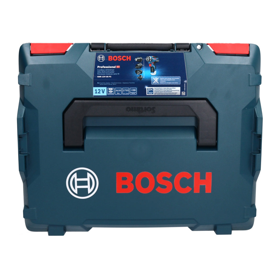 Bosch GSR 12V-35 FC Professional Akku Bohrschrauber 12 V 35 Nm Brushless + 2x Akku 6,0 Ah + Ladegerät + L-Boxx - Toolbrothers