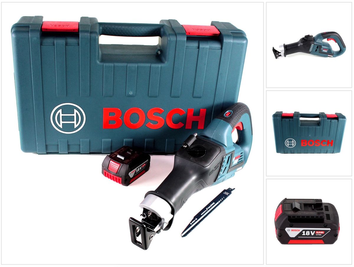 Bosch GSA 18V-32 Akku Reciprosäge 18V Säbelsäge Brushless im Handwerkerkoffer + 1x 5,0Ah Akku - ohne Ladegerät - Toolbrothers