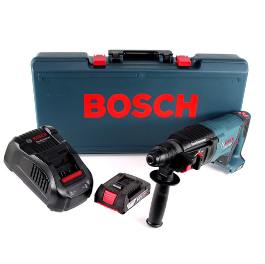 Bosch GBH 18V-26 D Akku Bohrhammer 18V 2,5J SDS-Plus im Handwerkerkoffer + 1x 2,0Ah Akku + Ladegerät - Toolbrothers