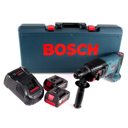 Bosch GBH 18V-26 D Akku Bohrhammer 18V 2,5J SDS-Plus im Handwerkerkoffer + 2x 5,0Ah Akku + Ladegerät - Toolbrothers