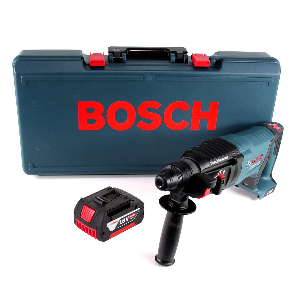 Bosch GBH 18V-26 D Akku Bohrhammer 18V 2,5J SDS-Plus im Handwerkerkoffer + 1x 6,0Ah Akku - ohne Ladegerät - Toolbrothers