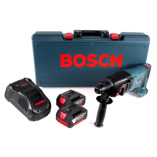 Bosch GBH 18V-26 D Akku Bohrhammer 18V 2,5J SDS-Plus im Handwerkerkoffer + 2x 6,0Ah Akku + Ladegerät - Toolbrothers