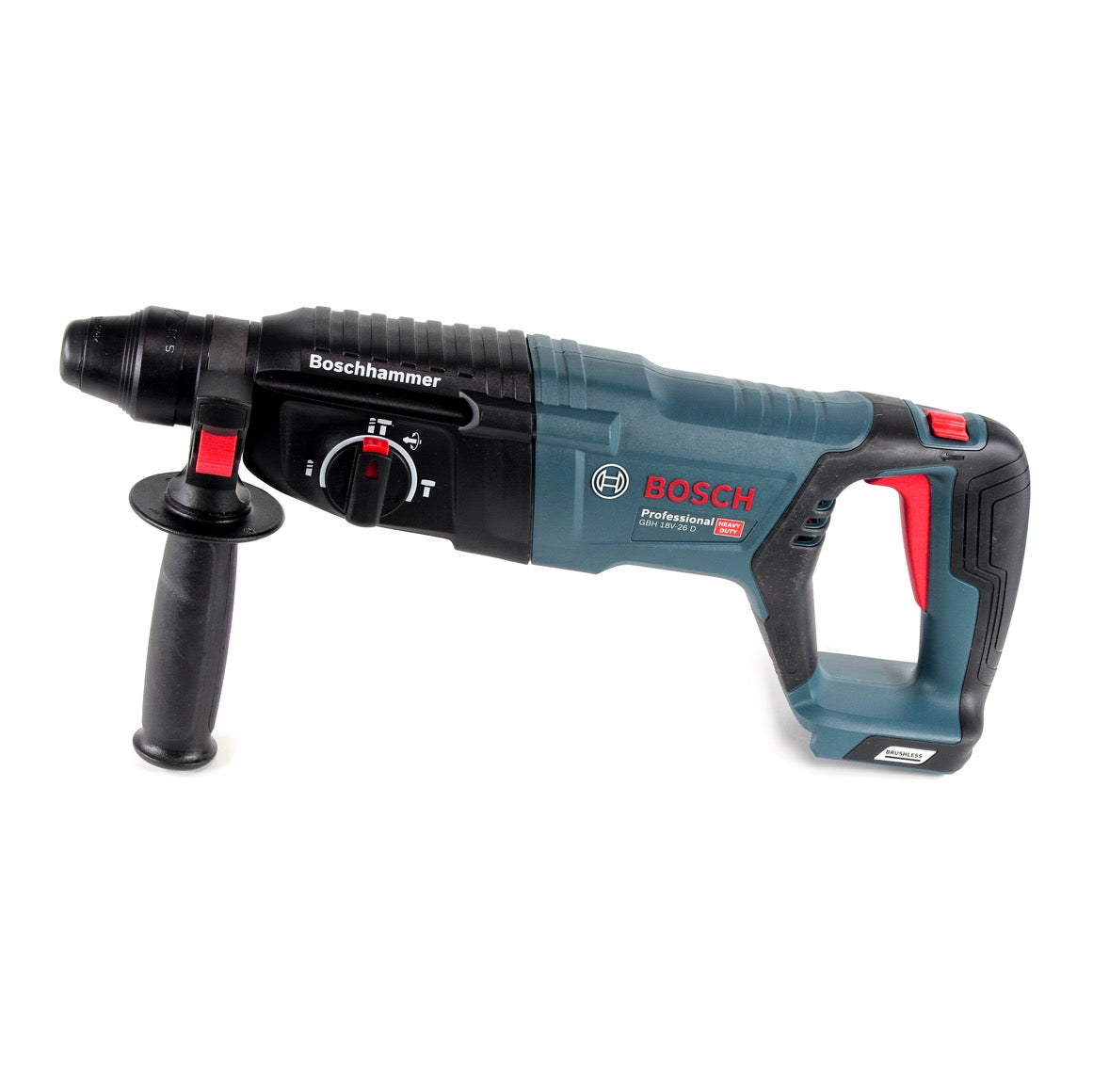 Bosch GBH 18V-26 D Akku Bohrhammer 18V 2,5J SDS-Plus im Handwerkerkoffer + 2x 6,0Ah Akku + Ladegerät - Toolbrothers