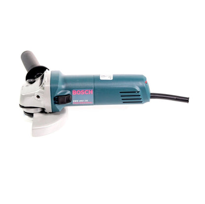 Bosch GWS 850 CE 850 Watt 125 mm Winkelschleifer Set ( 0601378790 / 0601378793 ) + Bosch Fächerschleifscheiben X551 Expert for Metal 125mm, K80, 10 Stück - Toolbrothers