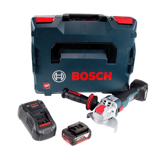 Bosch GWX 18V-10 C Akku Winkelschleifer 18V 125mm brushless X-LOCK + 1x Akku 5,0Ah + Ladegerät + L-BOXX - Toolbrothers