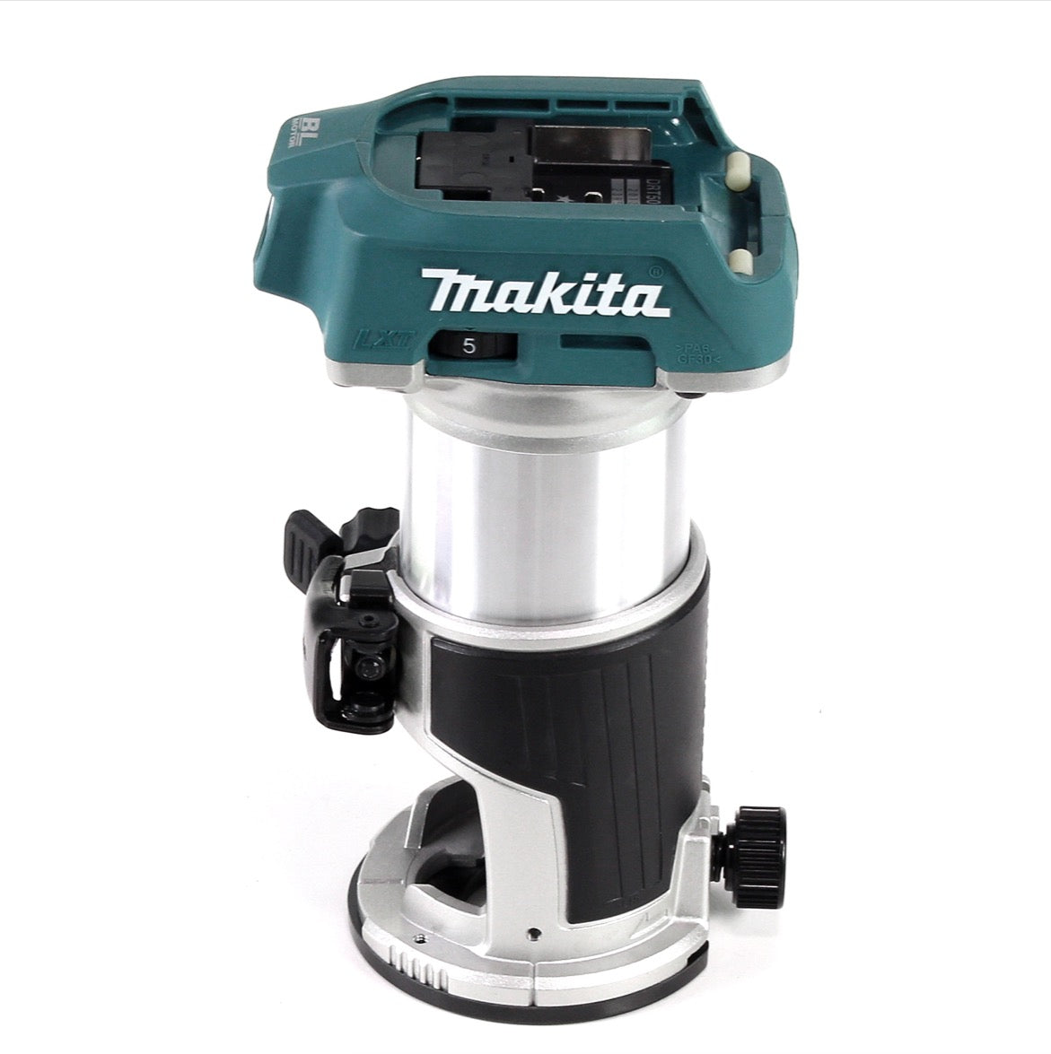 Makita DRT 50 RG1J Akku Multifunktionsfräse brushless 18V + 1x Akku 6,0 Ah + Schnellladegerät im Makpac 3 - Toolbrothers