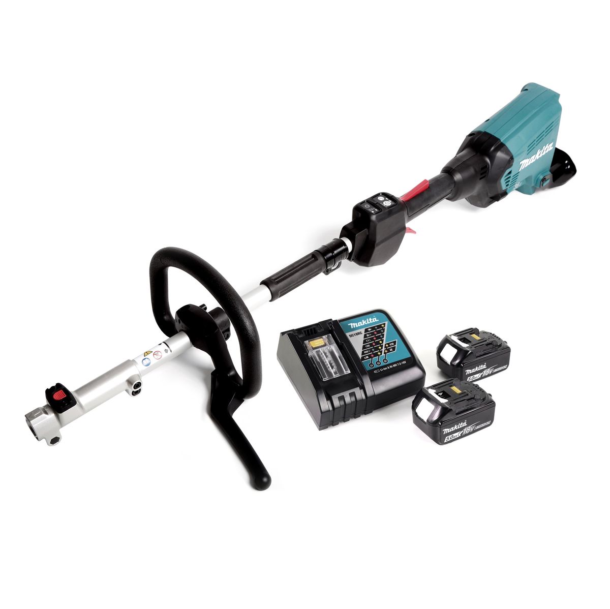 Makita DUX 60 RT Akku Multifunktionsantrieb 36V ( 2x 18V ) Brushless + 2x Akku 5,0Ah + Schnellladegerät - Toolbrothers