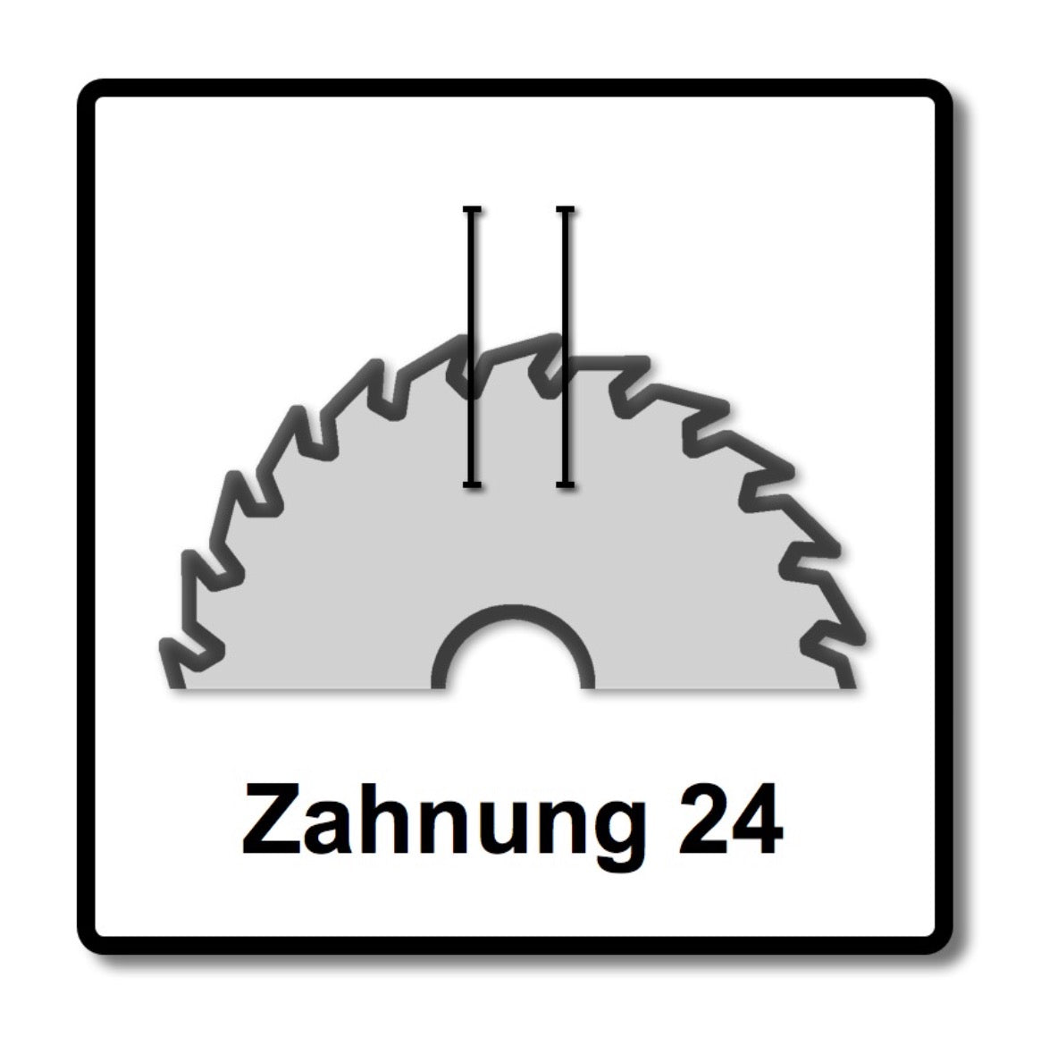 Bosch Kreissägeblatt Standard for Wood 136 x 1,5 x 20 mm 24 Zähne ( 2608837668 ) - Toolbrothers