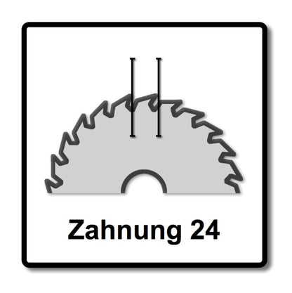 Bosch Kreissägeblatt Standard for Wood 136 x 1,5 x 20 mm 24 Zähne ( 2608837668 ) - Toolbrothers