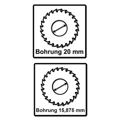 Bosch Kreissägeblatt Standard for Wood 160 x 1,5 x 20 / 15,875 mm 36 Zähne ( 2608837677 ) - Toolbrothers