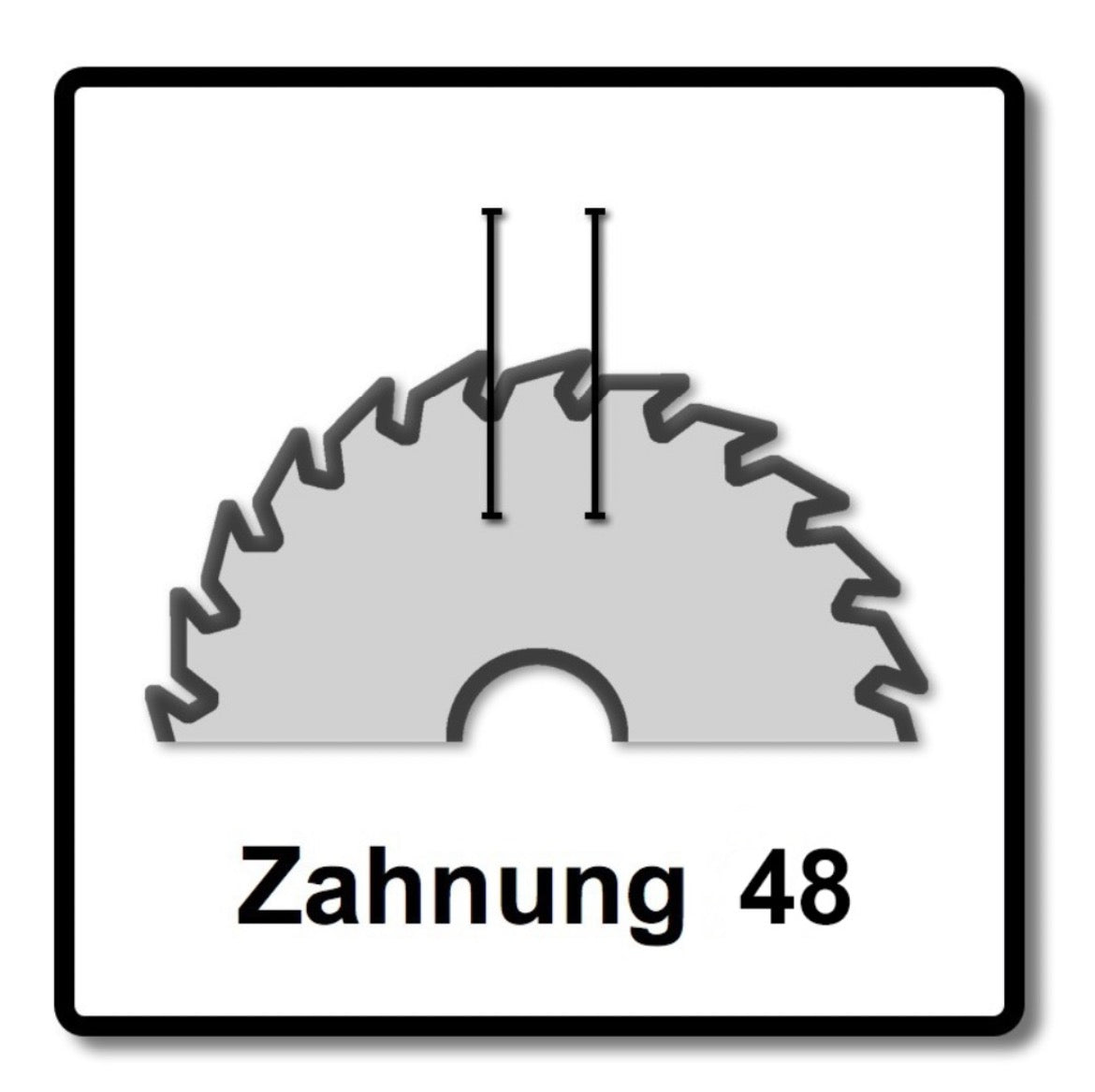 Bosch Kreissägeblatt Standard for Wood 160 x 1,5 x 20 / 15,875 mm 48 Zähne ( 2608837678 ) - Toolbrothers