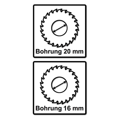 Bosch Kreissägeblatt Standard for Wood 165 x 1,5 x 20 / 16 mm 36 Zähne ( 2608837686 ) - Toolbrothers