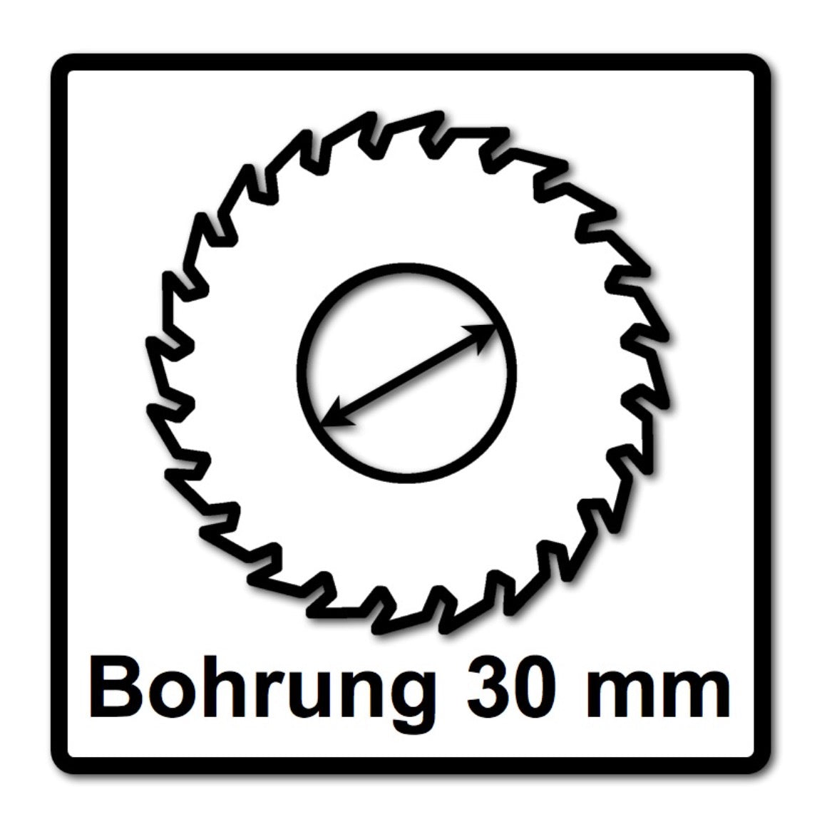 Bosch Kreissägeblatt Standard for Wood 254 x 2,2 x 30 mm 60 Zähne ( 2608837736 ) - Toolbrothers