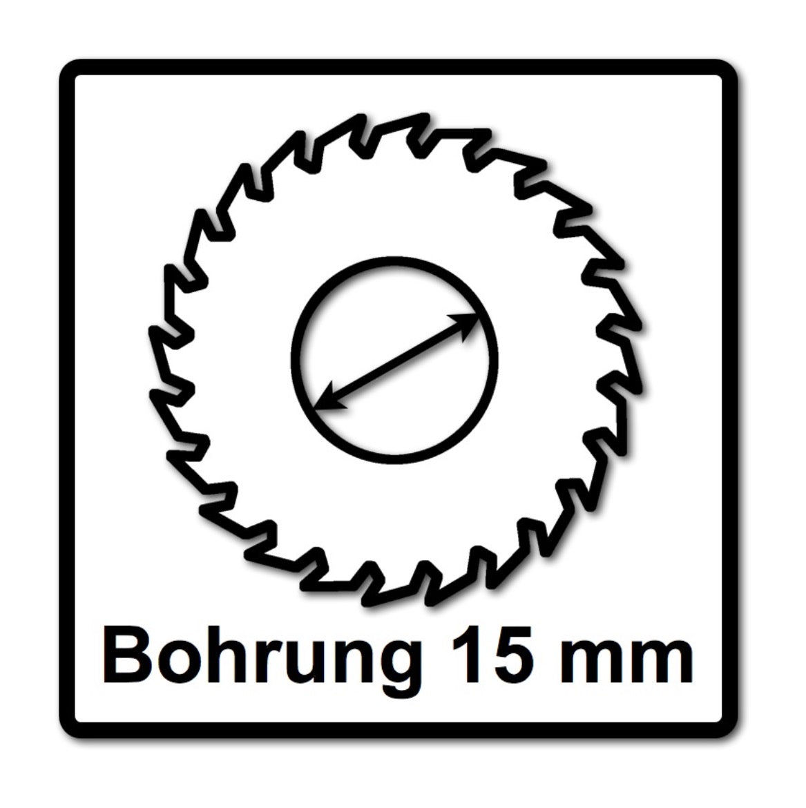 Bosch Kreissägeblatt Standard for Multimaterial 85 x 1,5 x 15 mm 30 Zähne ( 2608837752 ) - Toolbrothers