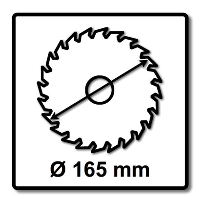 Bosch Kreissägeblatt Standard for Aluminium 165 x 1,3 x 20 mm 54 Zähne ( 2608837763 ) - Toolbrothers