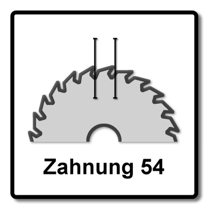 Bosch Kreissägeblatt Standard for Aluminium 165 x 1,3 x 20 mm 54 Zähne ( 2608837763 ) - Toolbrothers