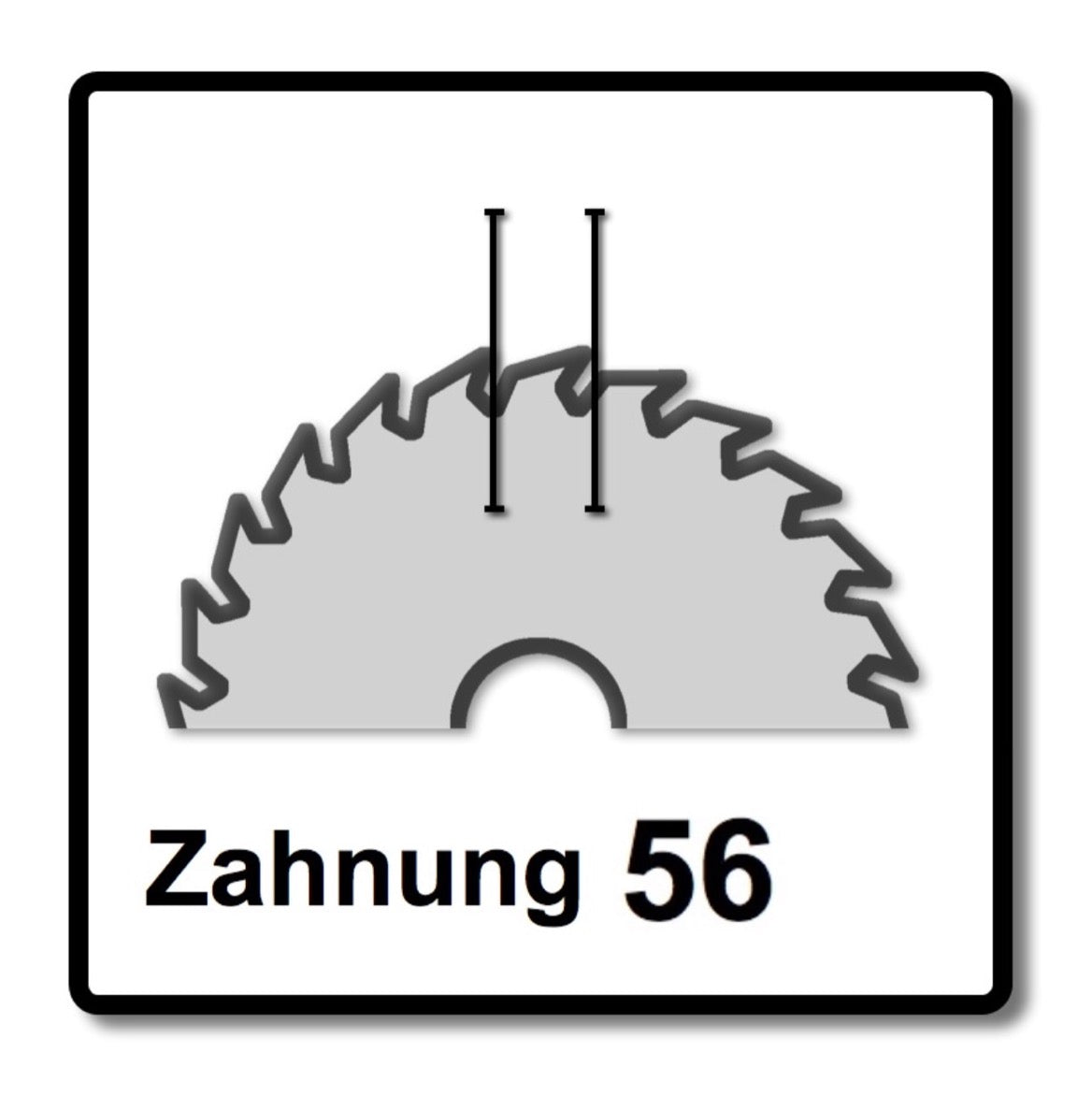 Bosch Kreissägeblatt Standard for Aluminium 190 x 1,5 x 30 mm 56 Zähne ( 2608837771 ) - Toolbrothers