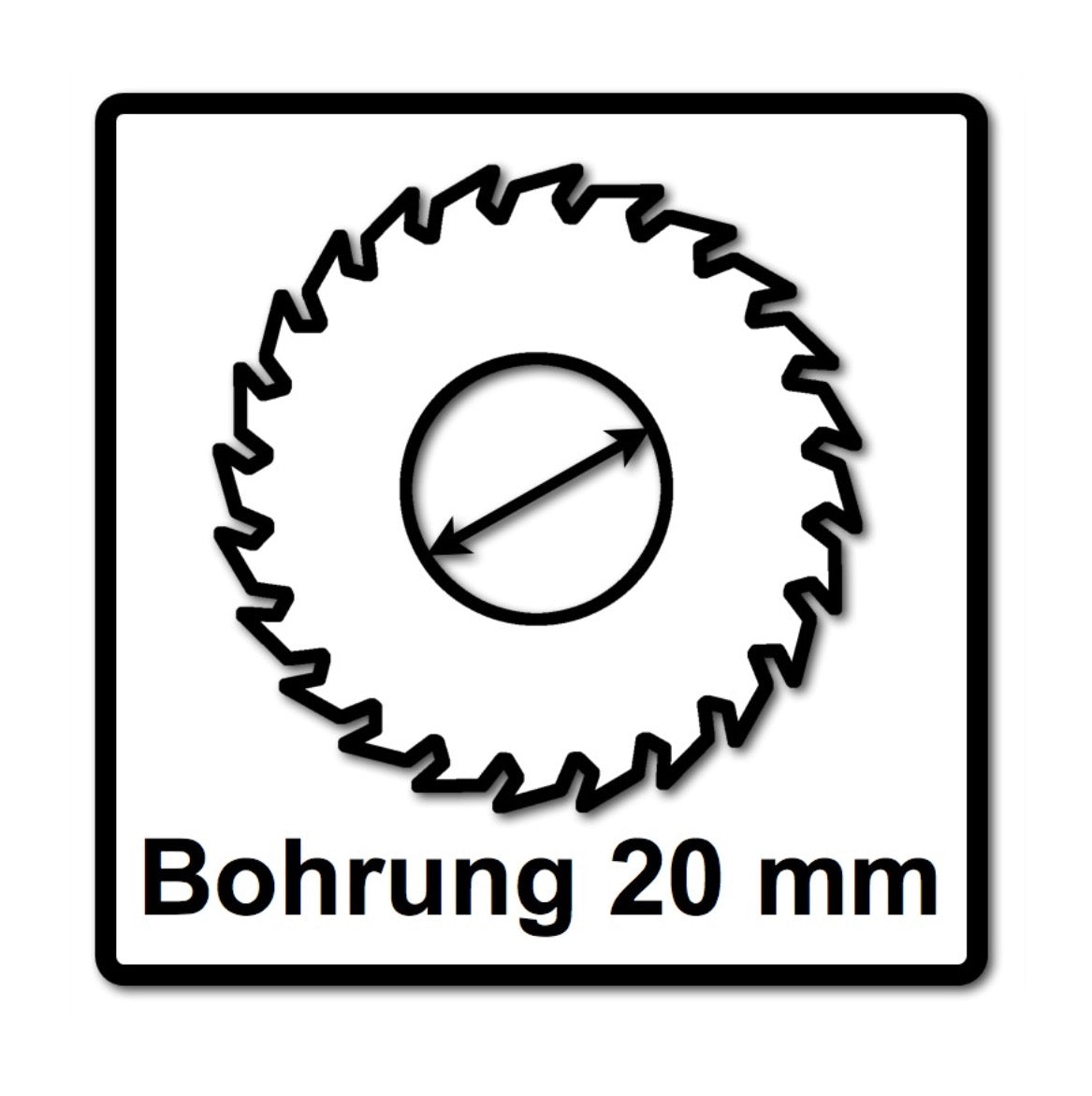 Bosch Kreissägeblatt Expert for Wood 120 x 1,2 x 20 mm 24 Zähne für Holz ( 2608644497 ) - Toolbrothers