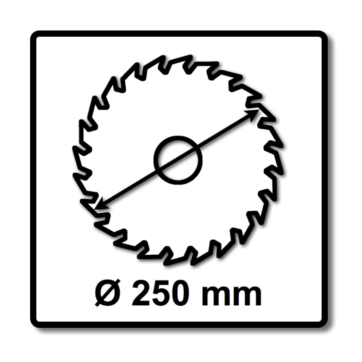 Bosch Kreissägeblatt Expert for Wood 250 x 1,6 x 30 mm 48 Zähne für Holz ( 2608644523 ) - Toolbrothers