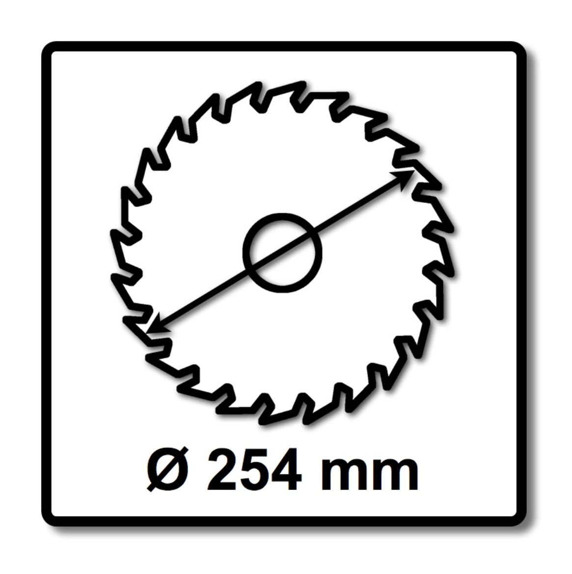 Bosch Kreissägeblatt Expert for Wood 254 x 1,6 x 30 mm 24 Zähne für Holz ( 2608644524 ) - Toolbrothers