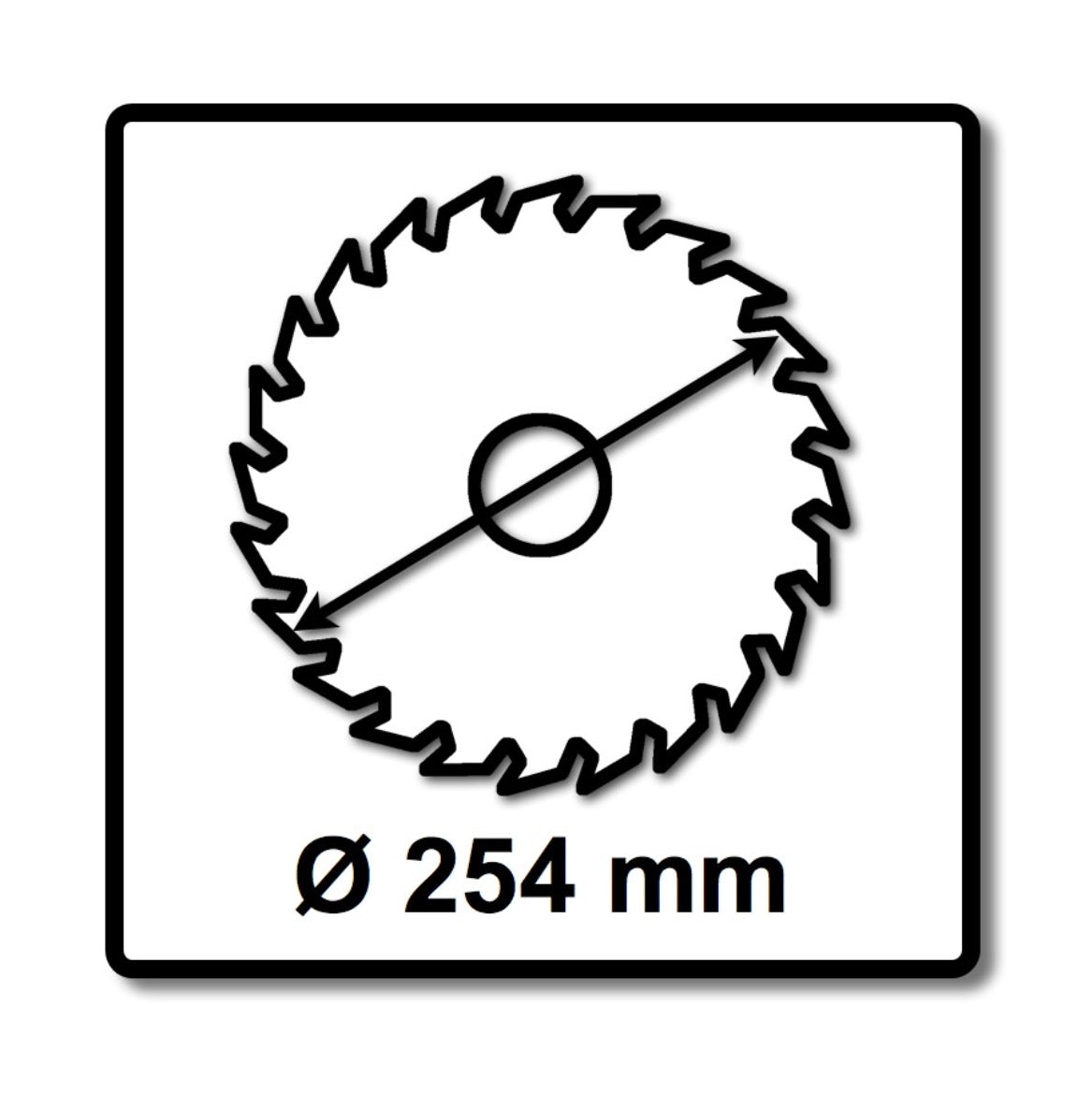 Bosch Kreissägeblatt Expert for Wood 254 x 1,6 x 30 mm 40 Zähne für Holz ( 2608644525 ) - Toolbrothers