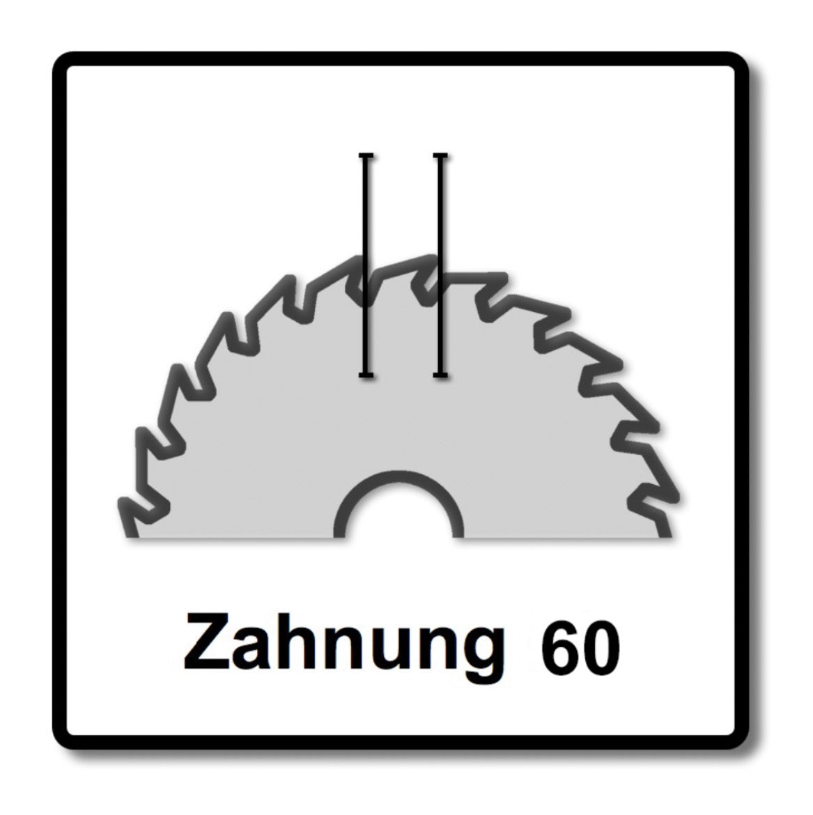 Bosch Kreissägeblatt Expert for Wood 254 x 1,6 x 30 mm 60 Zähne für Holz ( 2608644526 ) - Toolbrothers