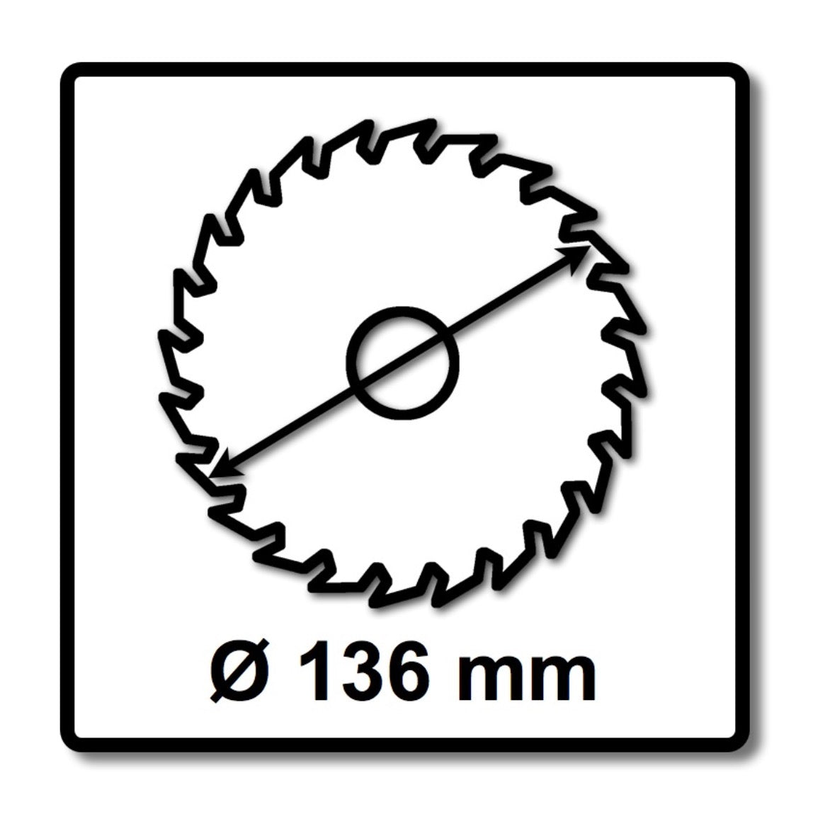 Bosch Kreissägeblatt Expert for Stainless Steel 136 x 1,5 x 20 / 15,875 mm 30 Zähne ( 2608644530 ) - Toolbrothers