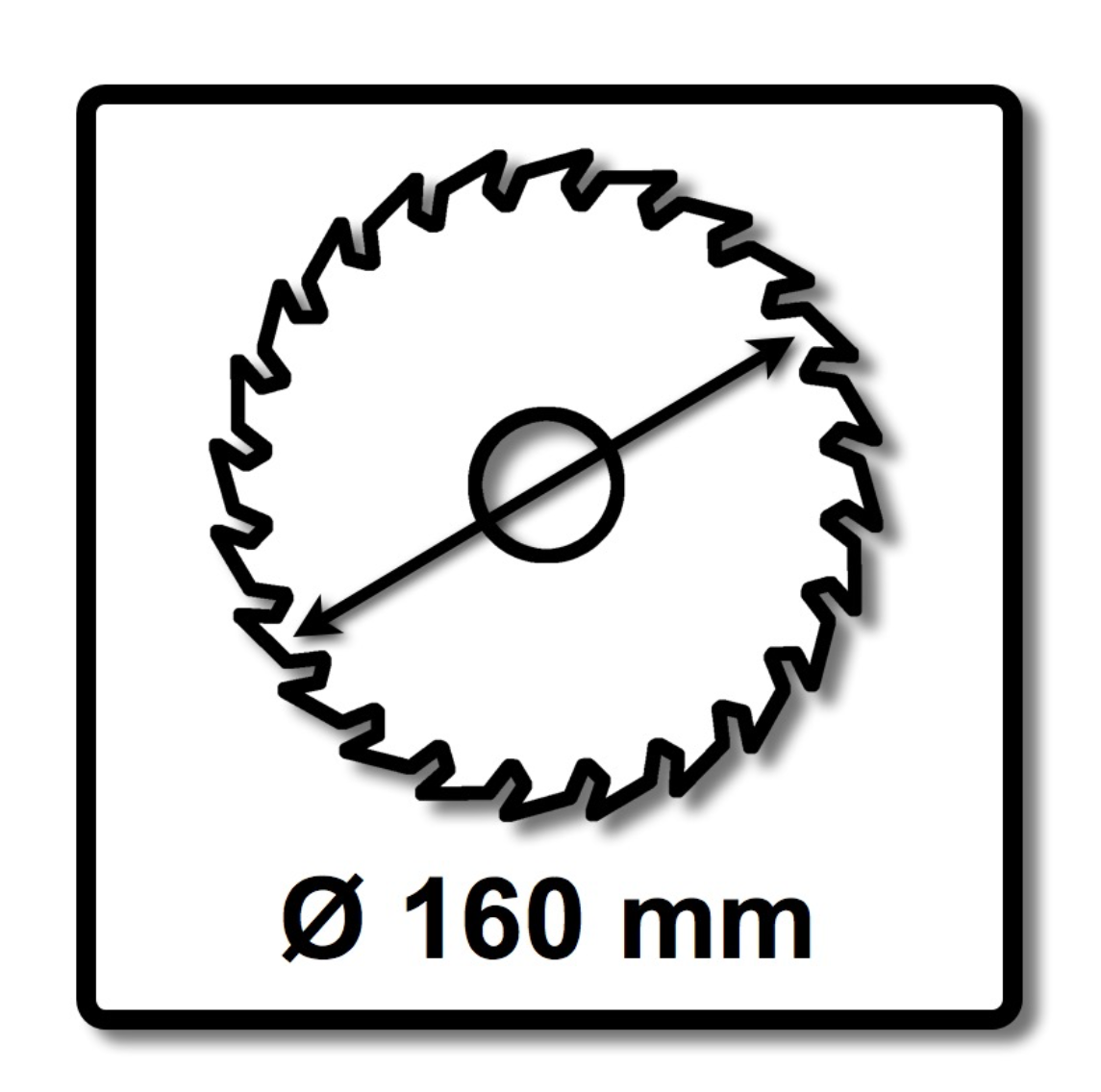 Bosch Kreissägeblatt EX SL H 160 x 20 x 40 mm ( 2608644533 ) - Toolbrothers