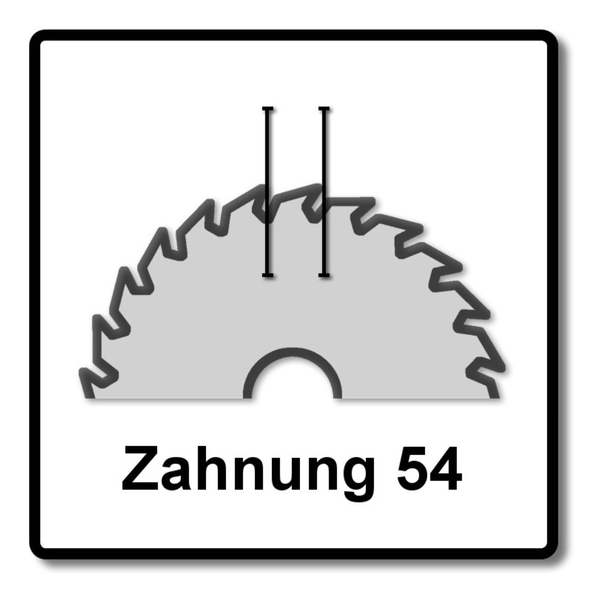 Bosch Kreissägeblatt Expert for Aluminium 165 x 1,3 x 20 mm 54 Zähne ( 2608644539 ) - Toolbrothers