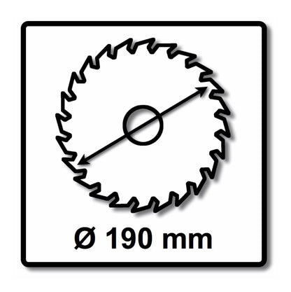 Bosch Kreissägeblatt Expert for Aluminium 190 x 1,3 x 30 mm 54 Zähne ( 2608644541 ) - Toolbrothers