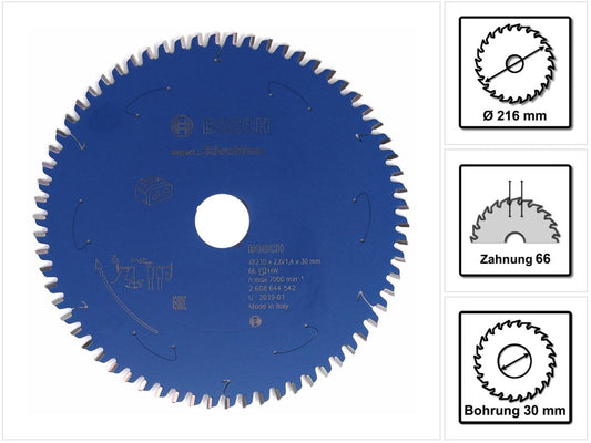 Bosch Kreissägeblatt Expert for Aluminium 210 x 1,4 x 30 mm 66 Zähne ( 2608644542 ) - Toolbrothers