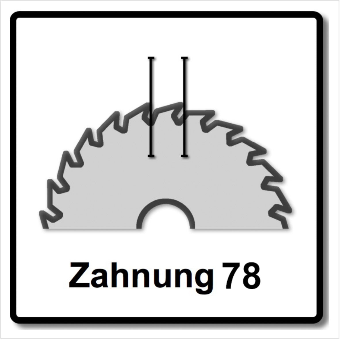 Bosch Kreissägeblatt Expert for Laminated Panel 254 x 1,8 x 30 mm 78 Zähne ( 2608644553 ) - Toolbrothers