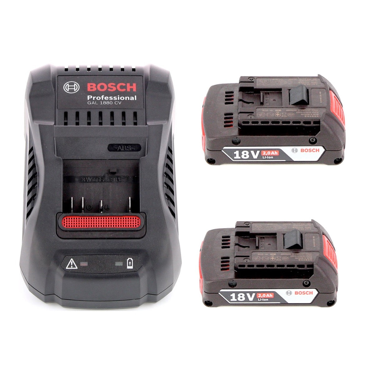 Bosch GBH 18 V-EC Akku Bohrhammer 18V 1,7J SDS plus Brushless + 2x Akku 2,0 Ah + Ladegerät + L-Boxx - Toolbrothers