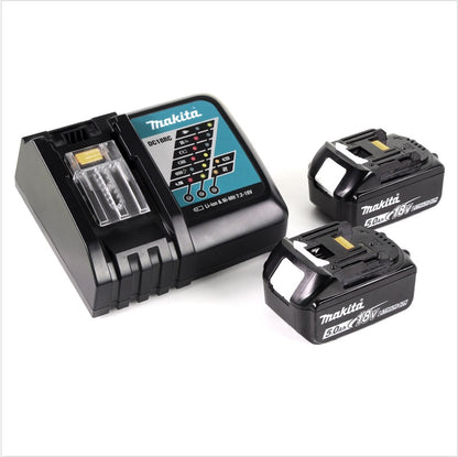 Makita DVR 450 RT Akku Betonverdichter 18V + 2x Akku 5,0Ah + Ladegerät - Toolbrothers