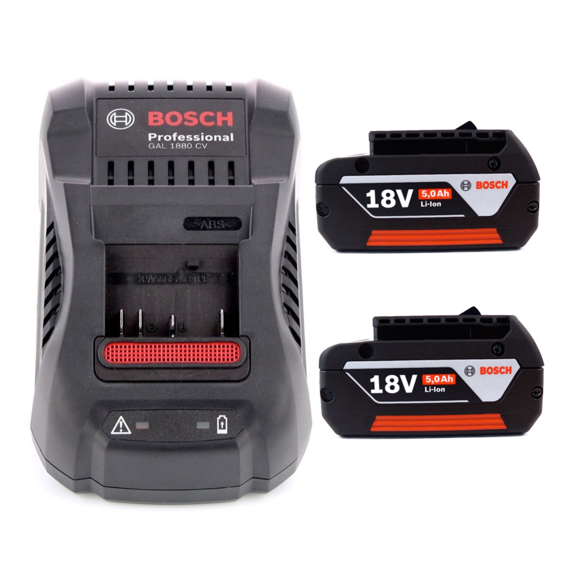 Bosch GBH 18 V-EC Akku Bohrhammer 18V 1,7J SDS plus Brushless + 2x Akku 5,0Ah + Ladegerät + L-Boxx - Toolbrothers