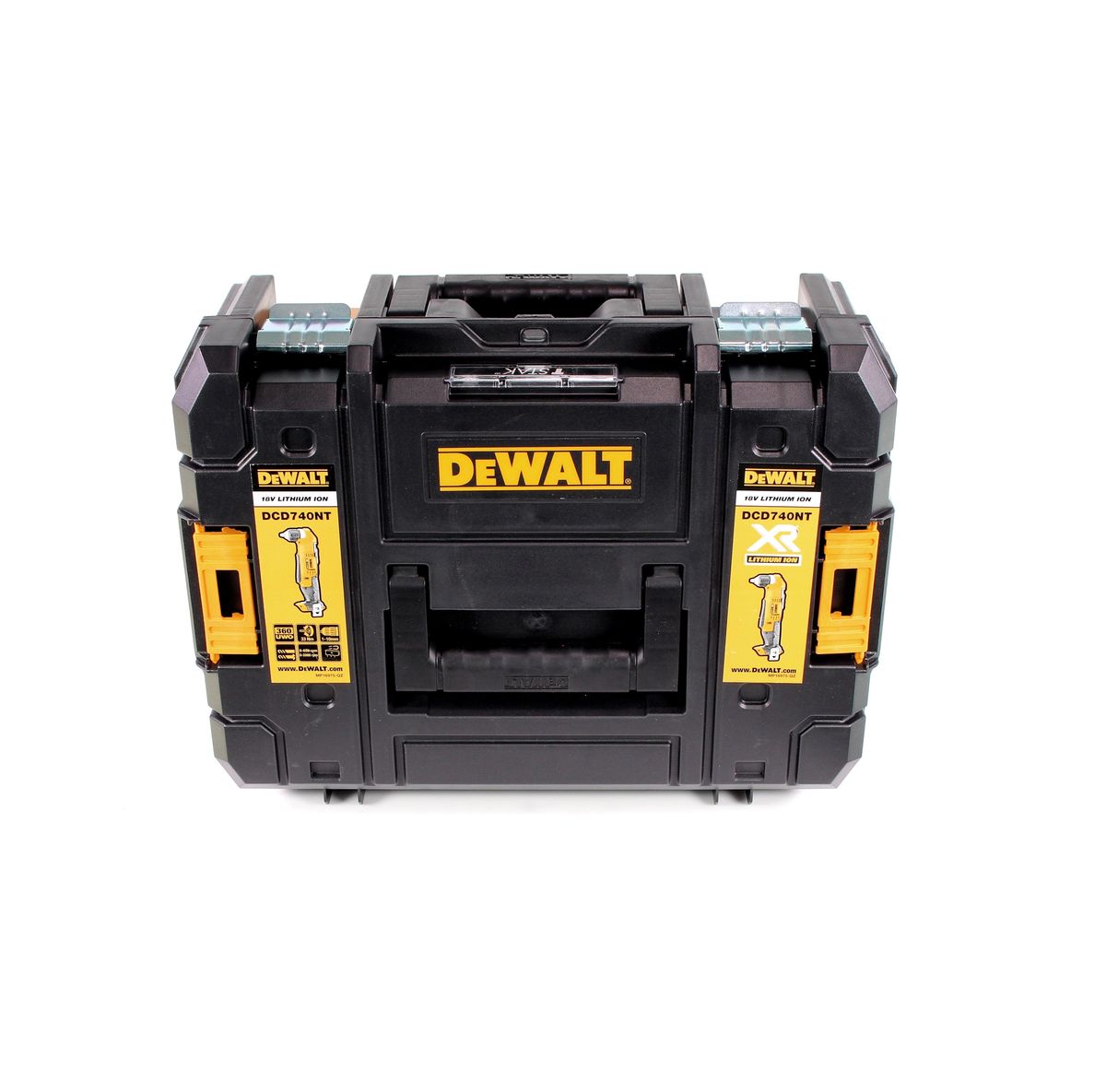 Dewalt DCD 740 NT Akku Winkelbohrmaschine 18V 33Nm + 1x Akku 3,0Ah + TSTAK  - ohne Ladegerät - Toolbrothers