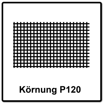 Mirka ABRANET Schleifstreifen Grip 81x133mm P120 50 Stk. ( 5417805012 ) - Toolbrothers