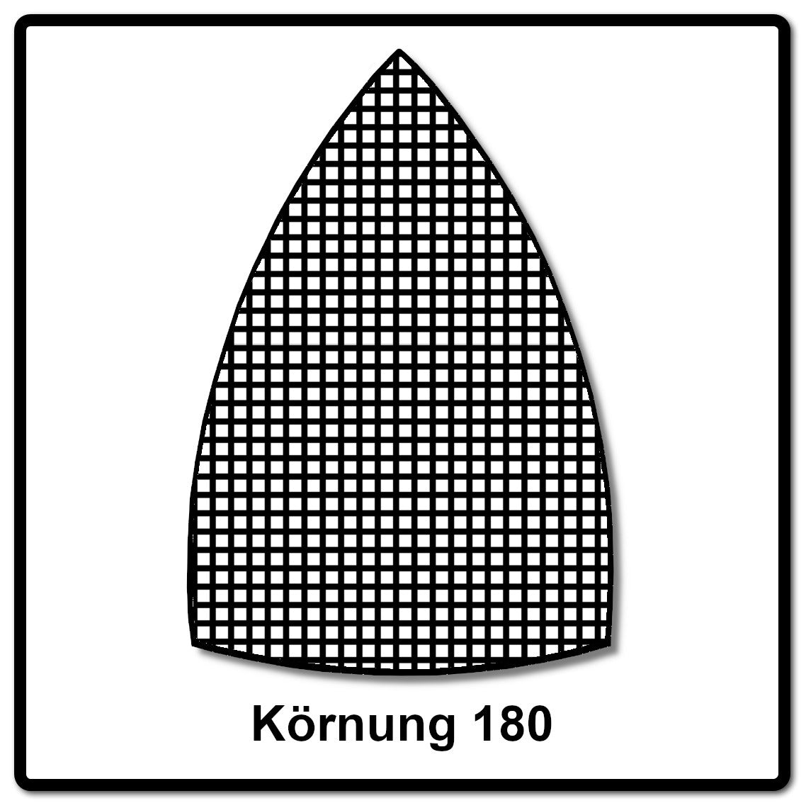 Mirka ABRANET Delta Schleifblätter Grip 100x152x152mm P180 50 Stk. ( 5421905018 ) - Toolbrothers