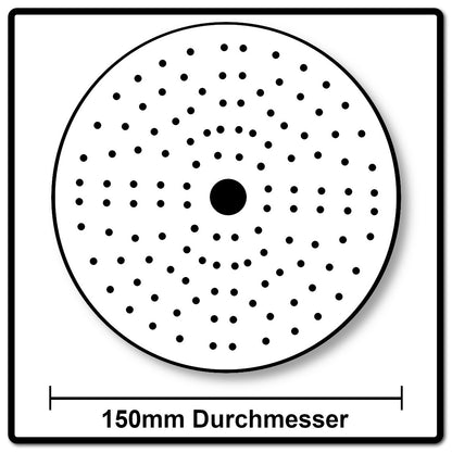 Mirka IRIDIUM Schleifscheiben Grip 150mm K40, 50Stk. ( 246CH05040 ) - Toolbrothers