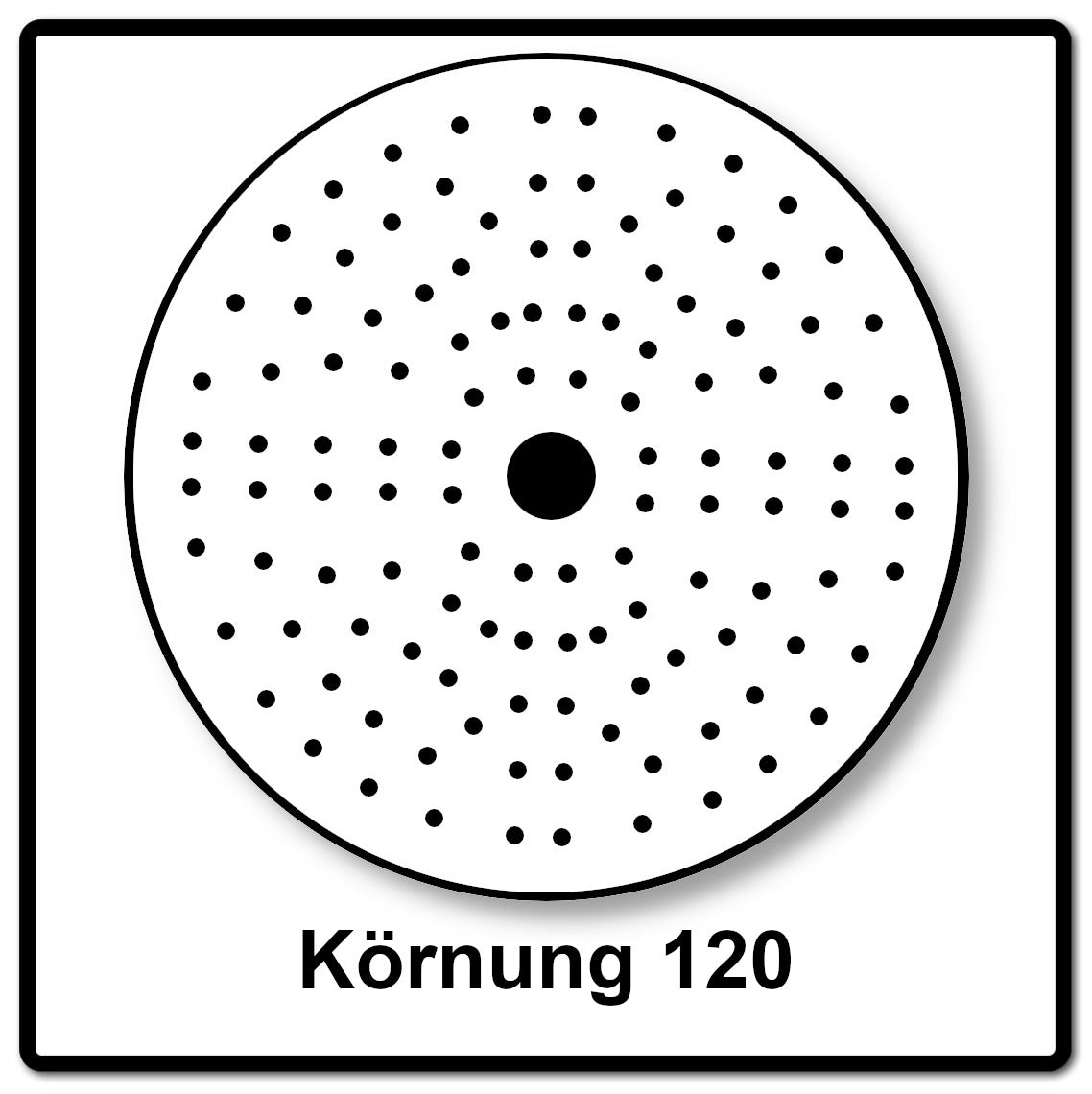 Mirka IRIDIUM Schleifscheiben Grip 150mm K120, 100Stk. ( 246CH09912 ) - Toolbrothers