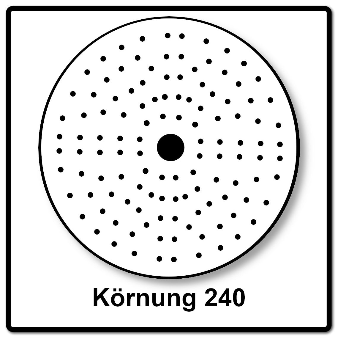 Mirka IRIDIUM Schleifscheiben Grip 150mm K240, 100Stk. ( 246CH09925 ) - Toolbrothers