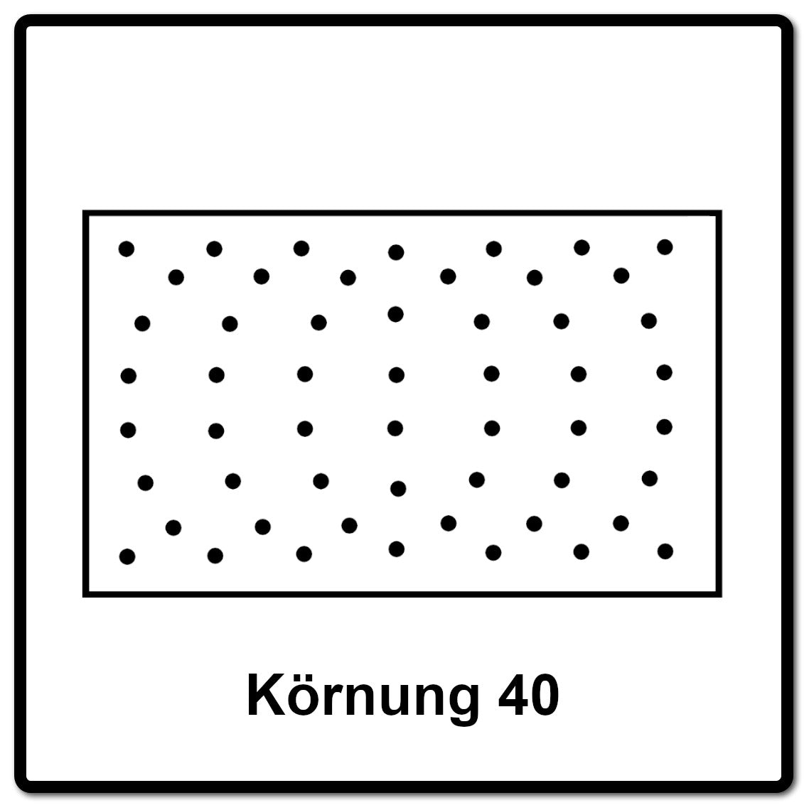 Mirka IRIDIUM Schleifstreifen Grip 81x133mm K40, 50 Stk. ( 246B105040 ) - Toolbrothers