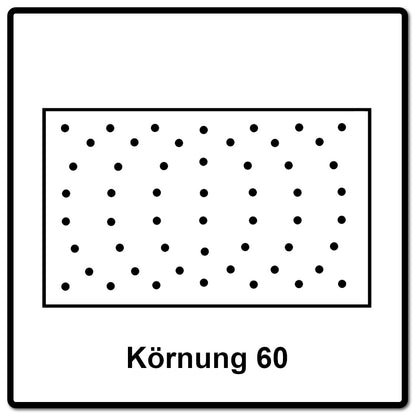 Mirka IRIDIUM Schleifstreifen Grip 81x133mm K60, 50 Stk. ( 246B105060 ) - Toolbrothers