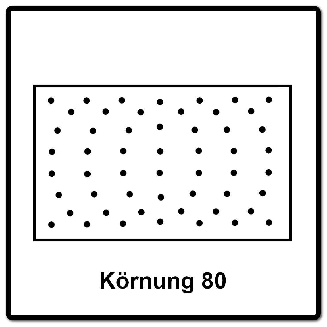 Mirka IRIDIUM Schleifstreifen Grip 81x133mm K80, 100 Stk. ( 246B109980 ) - Toolbrothers