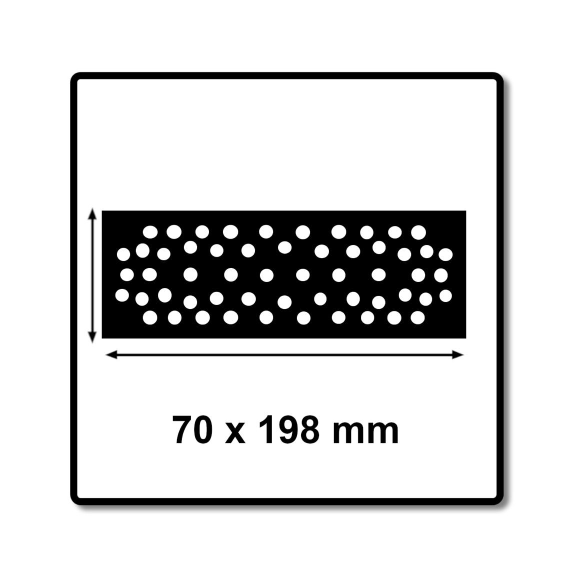 Mirka Schutzauflage 70x198mm 56L 5 Stk. ( 8299702011 ) - Toolbrothers