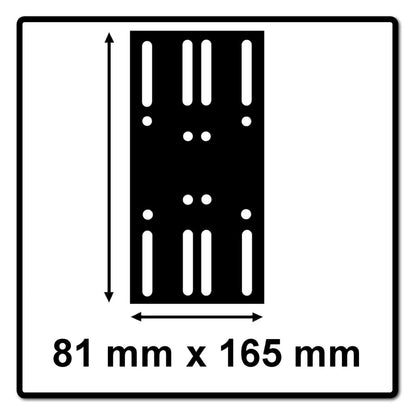 Mirka Schutzauflage Protection Pad 81 x 165 mm für DEOS 353 CV ( 8299532111 ) - Toolbrothers