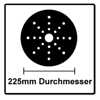 Mirka Softauflage für LEROS Wand- und Deckenschleifer 3 Stk. 225 mm ( MIW9534611 ) - Toolbrothers