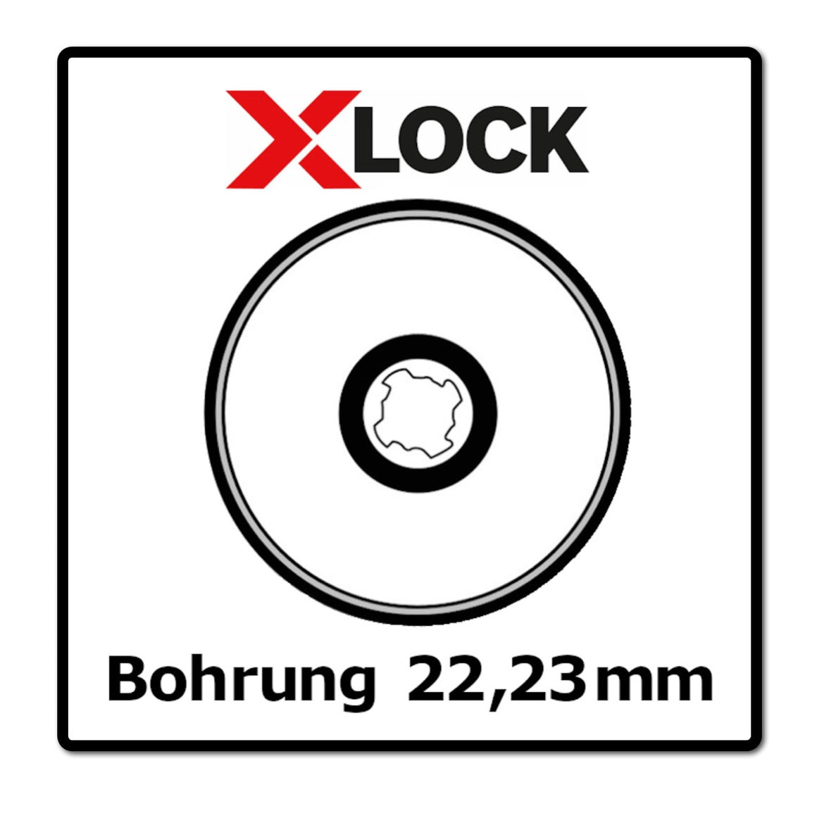 Bosch Diamant Trennscheiben X-LOCK 125 x 22,23mm Best for Ceramic ( 2x 2608615132 ) - Toolbrothers